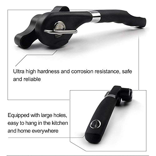 image for DenSan 279 Stainless Steel Can Opener Safe Cut, s Manual Ergonomically