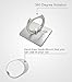 Style4U LG G5 Case, Scratch Resistant Shock Absorbent Slim Clear Back TPU Bumper Case Cover for LG G5 with 1 Ring Holder Kickstand (Clear)