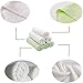 Bamboo Baby Washcloths - Carly Shop (6-pack) Baby Muslin Washcloths ,Organic Cotton Washclothes I Bathing Towels I Newborn Baby Face Towel I Baby Shower Soft Towels (10
