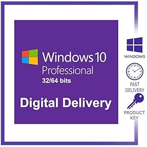 Windows 10 Professional 32 /64 bit License Key via Amazon message(1h-24h)