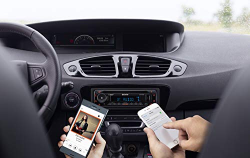 Sony-MEX-N7300KIT-Car-Radio-CD-DABDAB-DAB-Antenna-Included-External-Microphone-Illumination-Customizable-35000-Colors-Siri-Eyes-Free-and-Android-Voice-Control-NFC-Dual-Bluetooth-USB