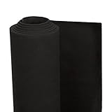 Darice 2mm Foamie Roll, 36-Inch by 60-Inch, Black