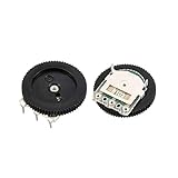 Uxcell B103 10K Ohm 5-Pin Dual Linear Dial Wheel