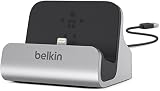 Belkin Apple Certified MIXIT Charge and Sync Dock with 4-Foot Lightning to USB Cable (Silver)