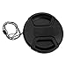 Fotodiox Inner Pinch Lens Cap, Lens Cover with Cap Keeper, 67mm