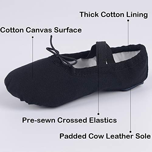 2 Ballet+Shoes+Toddlers+Canvas+Slippers