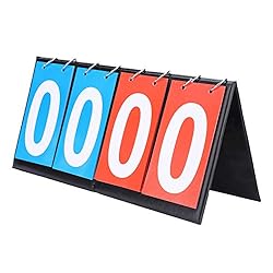 Sports Scoreboard, 2/3/4 Digit Portable Flip