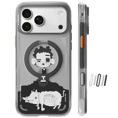 TORRAS Ostand Q3 Air Exclusive für iPhone 17 Pro hülle Schwarz