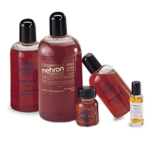 118 Mehron Spirit Gum Liquid Adhesive (Available in Many Sizes)