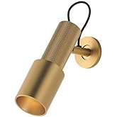 ET2 Lighting E21620-NAB Handler - 5W 1 LED Wall Sconce-5.75 Inches Tall and 2 Inches Wide, Finish Color: Natural Aged Brass