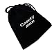 Casoty Jewelry Fashion Love Infinity Wristband Bangle Cuff Bracelet Leather Chain Silver Black