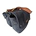 Tourbon Waterproof Canvas Bicycle Bike Rear Seat Carrier Bag Cycling Double Roll-up Pannier Bag Packthumb 1