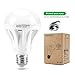 Motion Sensor Light Bulb Radar Motion Activated LED Bulb Dusk to Dawn E26/E27 Auto On/Off Indoor/Outdoor Movement Detector Night Light for Front Door Hallway Stairs Basement Patio Porch Garage (1pack)