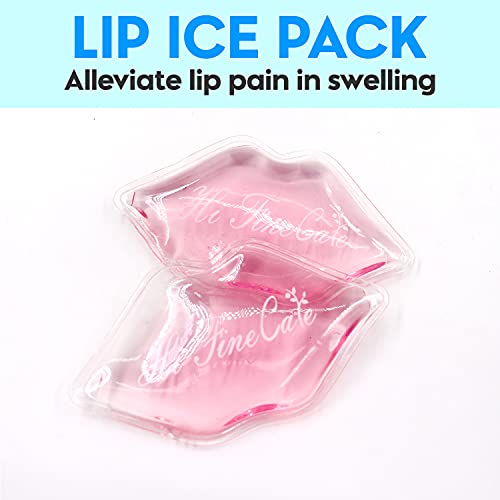 Lip ＆ Eye ice Bag, Eye Lip ice Pack, Lips and Eyes Cold Compress