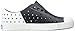 Native Shoes Unisex-Child Jefferson-K Slip-On, Jiffy Black/Shell White Block, 8 M US Toddler