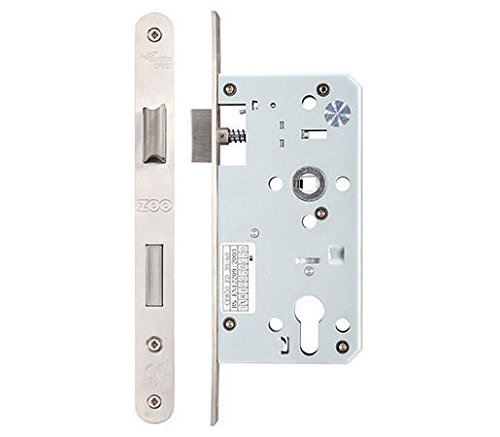 Euro DIN Case Sash Lock - 55mm - Radius Profile