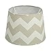 Lolli Living Seaglass Grey Zig Zag Lamp Shade