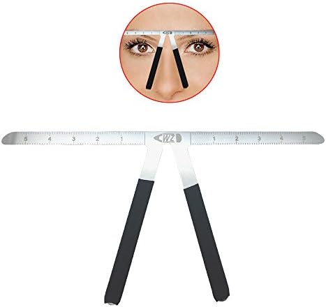 Microblading Ruler Eyebrow Tattoo Stencil Three-Point Positioning Shaper Template Definition Permanent Makeup Ruler Microblading Supplies