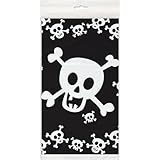 Skulls Plastic Tablecloth, 84