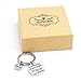 LParkin Sister In Law Gift Sister By Marrige Friends By Choice Keychain (Keychain)