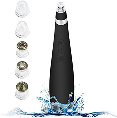 JHDLY Blackhead Remover, USB Rechargeable Blackhead Suction Remover, Electric Skin Cleanser Blackhead Extractor Tool, Acne Comedone Vacuum Suction Extractor Microdermabrasion Machine Skin Pore Clean