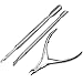 World Pride Nail Cuticle Nipper with Trimmers Pusher ** Pack of 3
