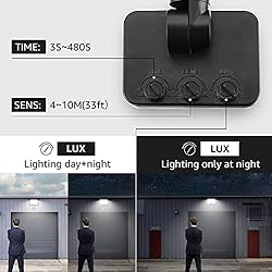 LE 50W 4200lm LED Security Lights Motion Sensor
