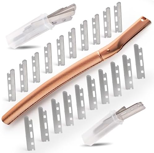 Saudi Razor tEEZErshop Dermaplane Razor for Women Face with 20PCS Blades ...