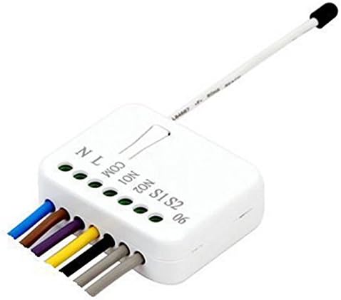 Double Relay Switch Z-Wave Plus EU 868.42MHz 2x1.5kw Certified micromodule DOMUX DX74