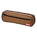 LIHIT LAB Pen Case, Brown, 3 x 9.4