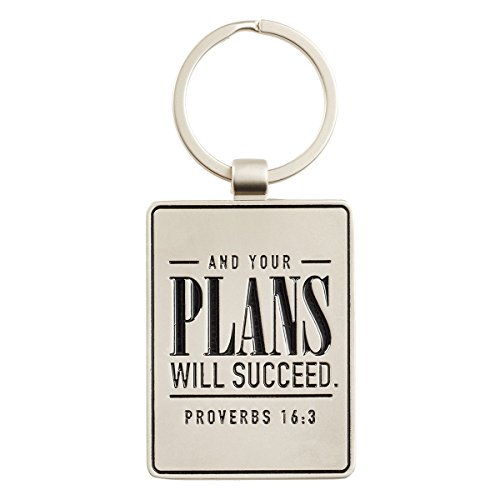 Commit To The Lord Metal Keychain in Tin Gift Box - Thumbnail 2