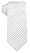 Neckties By Scott Allan - Silver Stripe Mens Tie