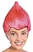 Trolls Costume Pink Troll Doll Costume Pink Troll Wig Pink Troll Hair Wig Troll