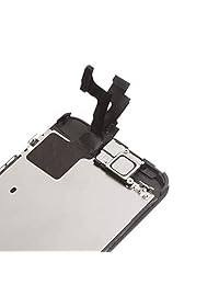 Repuesto de digitalizador táctil LCD para iPhone 6 con botón de inicio, cámara frontal y juego de herramientas de reparación.