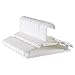 BTbetter 40 Pack Children's Size Plastic Hangers Nonslip Baby Hangers Designed To Fit for Children and Babies Highest Quality to Last a Lifetime! White
