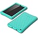 Bear Motion Silicone Case for All-New Fire 7 Tablet - Anti Slip Shockproof Light Weight Kids Friendly Protective Case for Fire 7 (ONLY for 9th Generation 2019 Model) - Turquoise