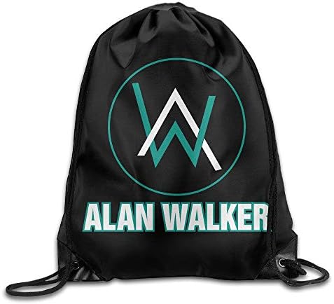 Naiyin Alan Walker Faded Gym Drawstring Bags Backpack