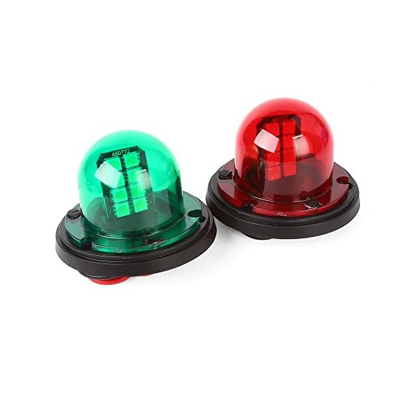 LTC-One-Pair-Marine-Boat-Yacht-Light-12V-Stainless-Steel-LED-Bow-Navigation-Lights