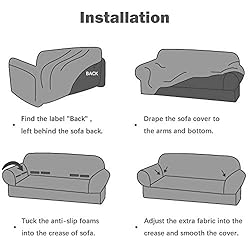 Argstar 1 Piece Stretch Non Slip Sofa