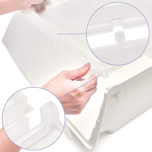 6 Stackable+Storage+EZOWare+Plastic+Containers