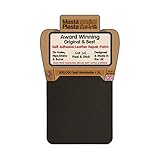 MastaPlasta Self-Adhesive Patch for Leather and Vinyl Repair, XL Plain, Dark Brown - 8 x 11 Inch