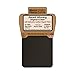 MastaPlasta Self-Adhesive Patch for Leather and Vinyl Repair, XL Plain, Dark Brown - 8 x 11 Inch primary