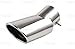 Yingchi 1Pcs Stainless Steel Tailpipe Exhaust Muffler Tail Pipe Tip Fit For Honda CRV CR-V 2012-2016