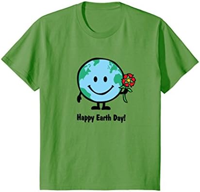 Kids Happy Earth Day Shirt 6 Grass