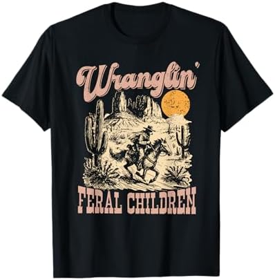 Amazon.com: Wranglin Feral Children Retro Cowboy Raccoon 90s