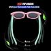 RIVBOS Rubber Kids Polarized Sunglasses With Strap Glasses Shades for Boys Girls Baby and Children Age 3-10 RBK002 （pink&green）