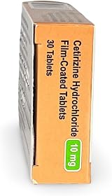 Relonchem Cetirizine 10mg Hayfever Relief 30 Tablets Brand New view 6