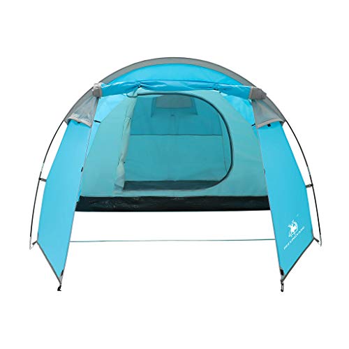 image for youeneom Windproof Camping Tents 3-4 Person with 2/Two Room [Bedroom +