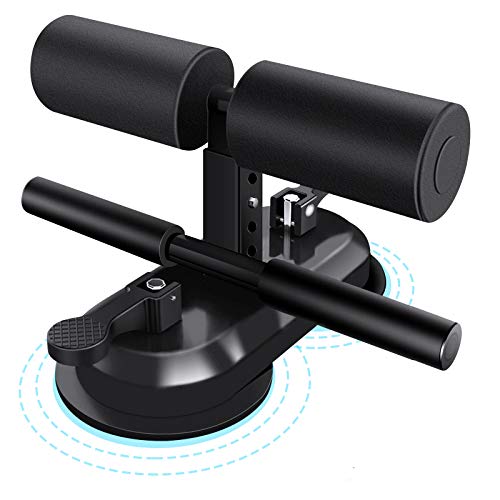 Sit Up Assistant Device Bar for Floor, Portable Sit Up Exercise