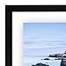 Americanflat 11x11 Floating Frame in Black with Polished Glass and Hanging Hardware Included - Also Use 8x10 or 5x7 Photos for Floating Effect - Horizontal and Vertical Formats for Wall